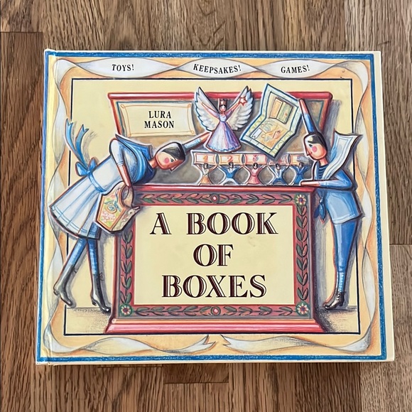 Other - Vintage A Book Of Boxes Lura Mason